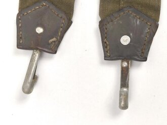 Kriegsmarine, Trageriemen für einen Brotbeutel, getragenes Stück