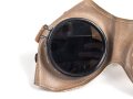 Allgemeine Schutzbrille Wehrmacht. Braunes Kunstleder, getönte Gläser, ungetragenes Stück