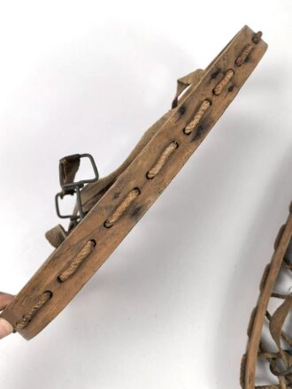 Paar Schneeteller für Gebirgstruppen der Wehrmacht