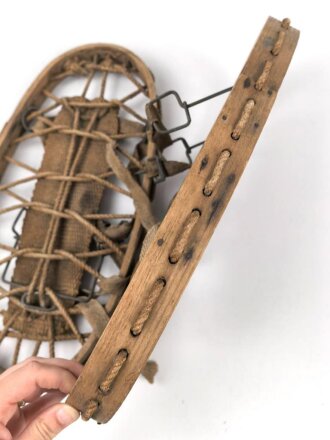 Paar Schneeteller für Gebirgstruppen der Wehrmacht