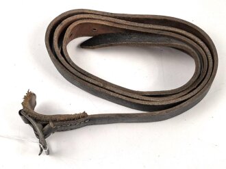 Bauchgurt für den Rucksack für Gebirgstruppen der Wehrmacht, getragenes Stück