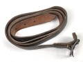 Bauchgurt für den Rucksack für Gebirgstruppen der Wehrmacht, getragenes Stück