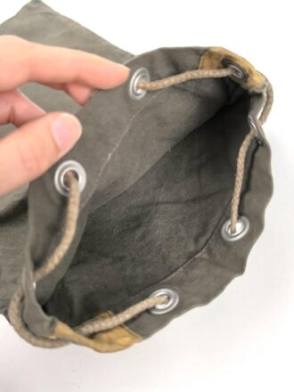 Beutel für den Rucksack der Gebirgstruppen