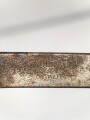 Eispickel für Angehörige der Gebirgstruppe. Gestempelt " Akadem. Pickel Fralling Fulpmes" "Meister"  vermutlich Eigentumstück, gebraucht