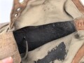 Gebirgsjäger, Paar Kletterschuhe. Eine Zunge mit italienischen ? Hersteller, die andere fehlt leider. Getragenes Paar, selten