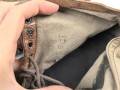 Gebirgsjäger, Paar Kletterschuhe. Eine Zunge mit italienischen ? Hersteller, die andere fehlt leider. Getragenes Paar, selten