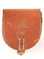 Höhenmesser für Gebirgstruppe der Wehrmacht. Hersteller Fuess Berlin. Sehr guter Gesamtzustand, datiert 1937, in zugehöriger Tasche