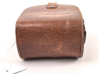 Tasche für einen Höhenmesser für Gebirgstruppe der Wehrmacht. Die Stempelungen entfernt