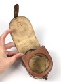 Tasche für einen Höhenmesser für Gebirgstruppe der Wehrmacht. Die Stempelungen entfernt