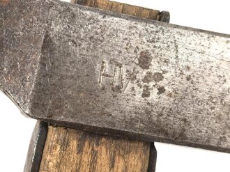 Felshammer für Gebirgstruppen, Hersteller "Stubai". Dazu weitere Stempelungen, diese vermutlich neuzeitlich angebracht