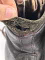 Paar Bergschuhe für Gebirgsjäger der Wehrmacht. Ungewöhnliche Ausführung, vermutlich Eigentumstücke. Getragenes Paar, Sohlenlänge knapp 30cm