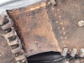 Paar Bergschuhe für Gebirgsjäger der Wehrmacht. Ungewöhnliche Ausführung, vermutlich Eigentumstücke. Getragenes Paar, Sohlenlänge knapp 30cm