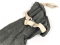 Paar Handschuhe für Gebirgsjäger der Wehrmacht . Ausführung in grünem Drillichmaterial, ungetragen