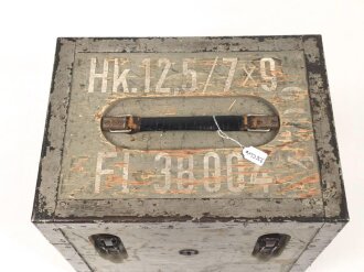 Luftwaffe Handkammer, Luftbildkamera FL 38510-1, Optisch gut, Funktion nicht geprüft. Im zugehörigen Transportkasten mit Zubehör.