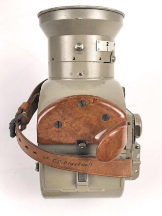 Luftwaffe Handkammer, Luftbildkamera FL 38510-1, Optisch gut, Funktion nicht geprüft. Im zugehörigen Transportkasten mit Zubehör.