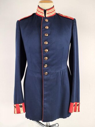 Württemberg, Waffenrock für Mannschaften im Grenadier Regiment "Königin Olga " Nr. 119. Getragenes Stück in gutem Gesamtzustand
