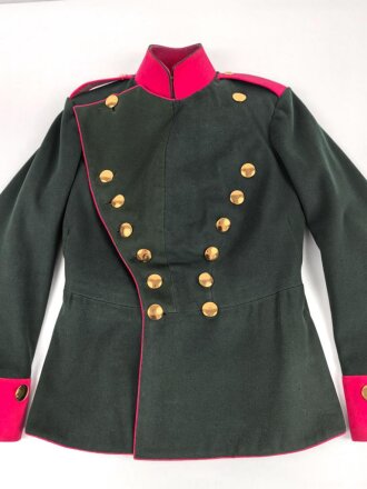 Bayern, Ulanka für Mannschaften im 2. Chevaulegers Regiment „Taxis“ Regensburg. Getragenes Stück in gutem Gesamtzustand