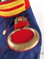 Preußen, 2. Garde Ulanen Regiment. Ulanka, Tellermütze  und gerahmtes Foto. Getragen, die Ulanka mit Flickstelle, dennoch guter Gesamtzustand, zusammengehörig