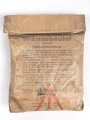 "Wärmebeutel " datiert 1943.