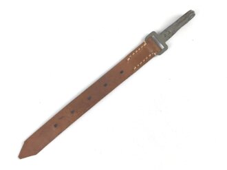Ersatzteil für einen Rucksack für Gebirgstruppen der Wehrmacht. Ungebrauchtes Stück