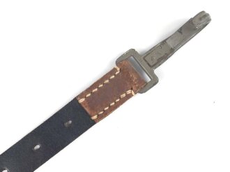 Ersatzteil für einen Rucksack für Gebirgstruppen der Wehrmacht. Ungebrauchtes Stück