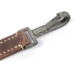 Ersatzteil für einen Rucksack für Gebirgstruppen der Wehrmacht. Ungebrauchtes Stück