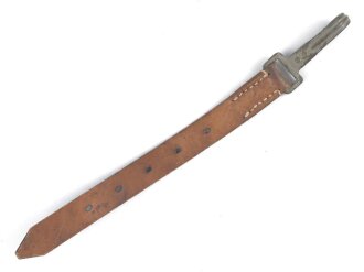 Ersatzteil für einen Rucksack für Gebirgstruppen der Wehrmacht. Ungebrauchtes Stück