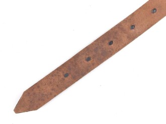 Ersatzteil für einen Rucksack für Gebirgstruppen der Wehrmacht. Ungebrauchtes Stück