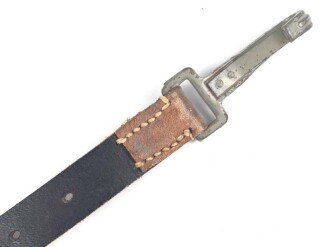 Ersatzteil für einen Rucksack für Gebirgstruppen der Wehrmacht. Ungebrauchtes Stück