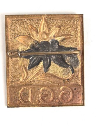 Blechabzeichen 6. Gebirgsdivision , 30 x 39mm, Alter...