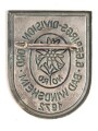 Deutschland nach 1945, Blechabzeichen Treffen ehemalige Angehörige der 6.GebirgsdivisionNord  Bad Windsheim 1972