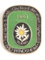 Deutschland nach 1945, Abzeichen Treffen ehemalige Angehörige der 6.GebirgsdivisionNord  Bad Windsheim 1980