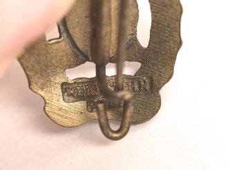 Deutsches Reichssportabzeichen DRL in bronze, Miniatur 16mm