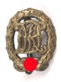 Deutsches Reichssportabzeichen DRL in bronze, Miniatur 16mm