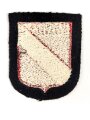 Waffen SS,  Ärmelschild der lettischen Freiwilligen. Ungetragenes Stück