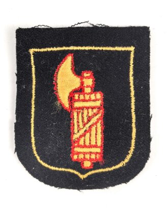 Waffen SS,  Ärmelschild der italienischen Freiwilligen Division " Italia". Ungetragenes Stück, wurden nicht mehr ausgegeben