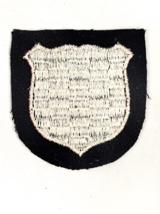 Waffen SS,  Ärmelschild der Kroatischen Freiwilligen der  Division Handschar, ungetragenes Stück