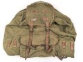 Rucksack für Gebirgstruppen der Wehrmacht. Getragenes Stück, Ausführung alter Art