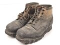Paar Bergschuhe für Gebirgstruppen der Wehrmacht. Ungereinigtes Paar, Leder angetrocknet. Sohlenlänge 28cm
