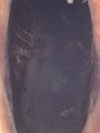 Paar " Bergschuhe " für Angehörige der Luftwaffe. Mir so nicht bekannte Ausführung ohne Nägel, dafür aber mit der Kerbe zur Skibefestigung. Ungereinigtes Paar, Sohlenlänge 31cm