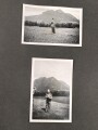 Fotoalbum eines Angehörigen der Gebirgstruppe der Wehrmacht. Insgesamt etwa 110 Fotos, jede Seite fotografiert..