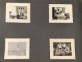 Fotoalbum eines Angehörigen der Gebirgstruppe der Wehrmacht. Insgesamt etwa 110 Fotos, jede Seite fotografiert..