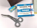 Deutschland nach 1945, DRK Sanitätstasche mit Inhalt. Guter Zustand, nur für DEKORATIONSZWECKE