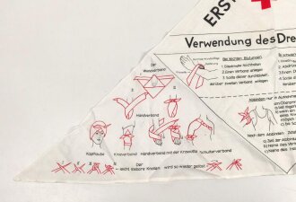 Deutschland nach 1945, RDK Dreiecktuch mit Erste Hilfe...