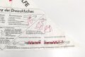 Deutschland nach 1945, DRK Dreiecktuch mit Erste Hilfe Anweisungen