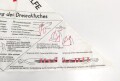 Deutschland nach 1945, RDK Dreiecktuch mit Erste Hilfe Anweisungen
