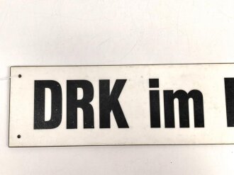 Deutschland nach 1945, Kunststoffschild "DRK im...