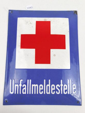 Deutsches Rotes Kreuz, Emailleschild "...