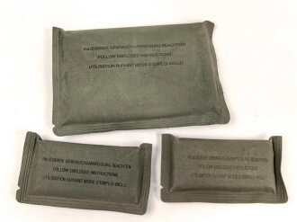 Drei Verbandpäckchen Bundeswehr