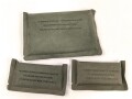 Drei Verbandpäckchen Bundeswehr